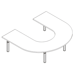 Детские столы СДРф-15 из линейки “Незнайка” (Альтерна)