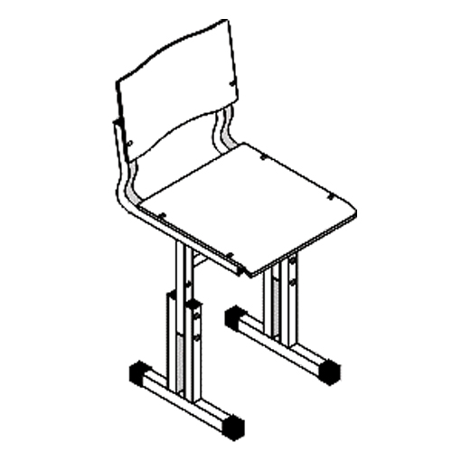Ученический стул "СР 4-6" (Альтерна)